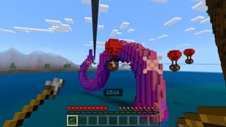 Screenshot of the Minecraft Bedrock Marketplace product Adventure Tower created by CrackedCubes.