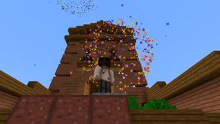 Screenshot of the Minecraft Bedrock Marketplace product Adventure Tower created by CrackedCubes.