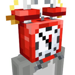 Thumbnail of the Minecraft Bedrock Marketplace product Alarm Clock Head created by CrackedCubes.
