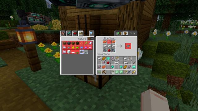 Screenshot of the Minecraft Bedrock Marketplace product Alien Invasion Add-On created by CrackedCubes.