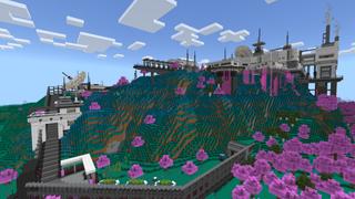 Screenshot of the Minecraft Bedrock Marketplace product Alien Research Station created by CrackedCubes.