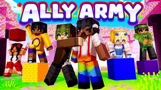 Thumbnail of the Minecraft Bedrock Marketplace product Ally Army created by CrackedCubes.