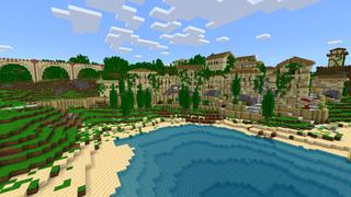Screenshot of the Minecraft Bedrock Marketplace product Antike Stadt created by CrackedCubes.