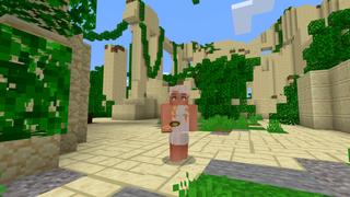 Screenshot of the Minecraft Bedrock Marketplace product Antike Stadt created by CrackedCubes.