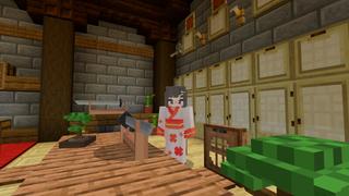 Screenshot of the Minecraft Bedrock Marketplace product Anime Castle created by CrackedCubes.