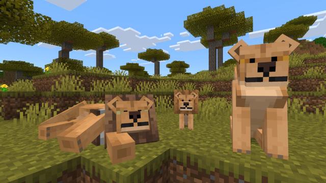 Screenshot of the Minecraft Bedrock Marketplace product Basic Cats Add-On (1.0) created by CrackedCubes.