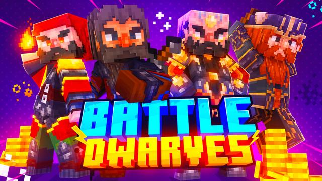 Thumbnail of the Minecraft Bedrock Marketplace product Battle Dwarves (SD and HD) created by CrackedCubes.