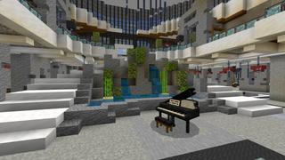 Screenshot of the Minecraft Bedrock Marketplace product Mansão na praia created by CrackedCubes.