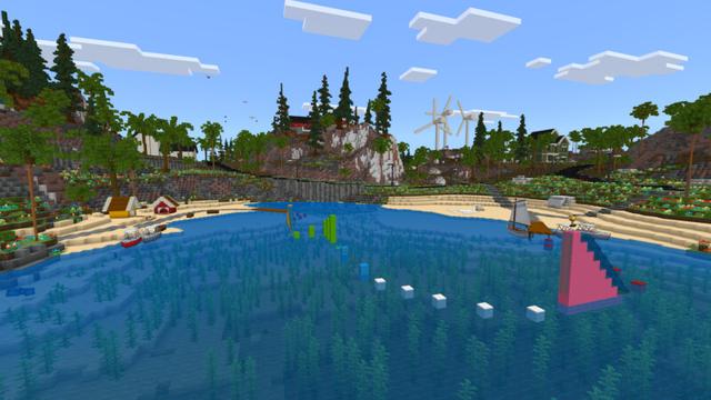 Screenshot of the Minecraft Bedrock Marketplace product Better Dogs 2 created by CrackedCubes.