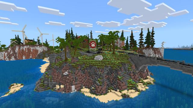 Screenshot of the Minecraft Bedrock Marketplace product Better Dogs 2 created by CrackedCubes.