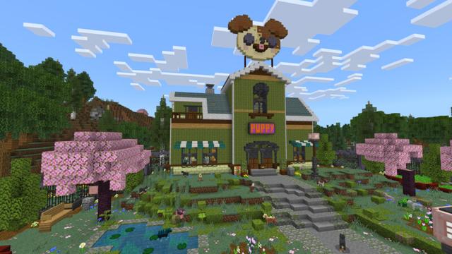 Screenshot of the Minecraft Bedrock Marketplace product Better Dogs created by CrackedCubes.