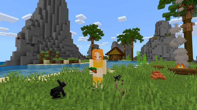 Screenshot of the Minecraft Bedrock Marketplace product Boat Wreck 2 created by CrackedCubes.