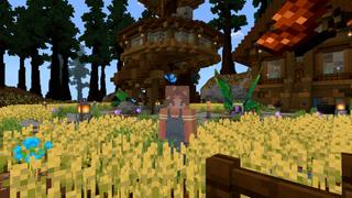 Screenshot of the Minecraft Bedrock Marketplace product Butterfly World created by CrackedCubes.
