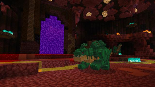Screenshot of the Minecraft Bedrock Marketplace product Candy Castle Survival 2 created by CrackedCubes.