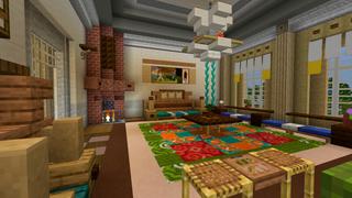 Screenshot of the Minecraft Bedrock Marketplace product Chateau Mansion created by CrackedCubes.