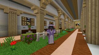 Screenshot of the Minecraft Bedrock Marketplace product Chateau Mansion created by CrackedCubes.