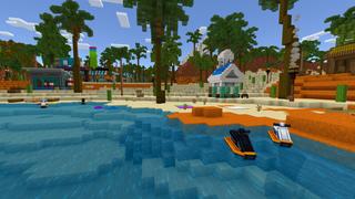 Screenshot of the Minecraft Bedrock Marketplace product Cubewood created by CrackedCubes.