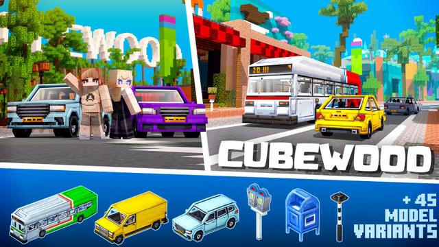 Thumbnail of the Minecraft Bedrock Marketplace product Cubewood created by CrackedCubes.