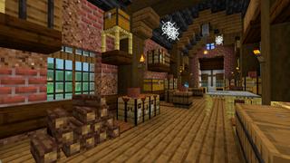 Screenshot of the Minecraft Bedrock Marketplace product Casa Fofa Casa de Campo created by CrackedCubes.