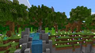 Screenshot of the Minecraft Bedrock Marketplace product Cute Home Hamlet created by CrackedCubes.