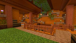 Screenshot of the Minecraft Bedrock Marketplace product Cute Home Mesa created by CrackedCubes.
