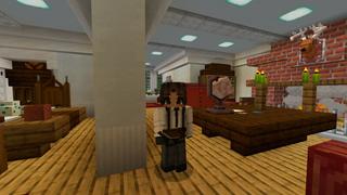 Screenshot of the Minecraft Bedrock Marketplace product Cute Home Suburb created by CrackedCubes.