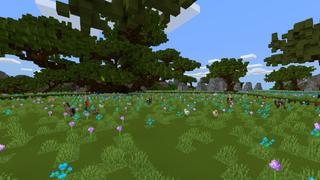 Screenshot of the Minecraft Bedrock Marketplace product Cute Home Woodland created by CrackedCubes.