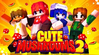 Thumbnail of the Minecraft Bedrock Marketplace product Cute Mushrooms 2 created by CrackedCubes.