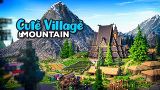Thumbnail of the Minecraft Bedrock Marketplace product Cute Village Mountain created by CrackedCubes.