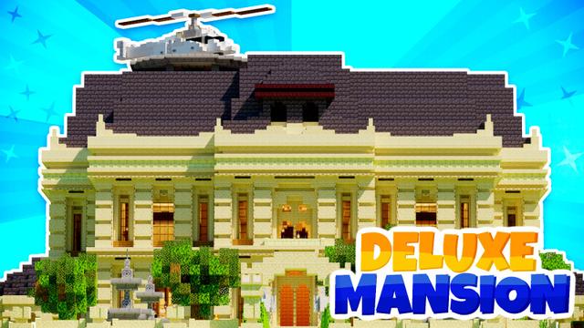 Thumbnail of the Minecraft Bedrock Marketplace product Deluxe Mansion created by CrackedCubes.