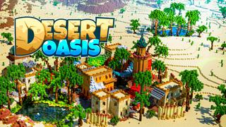 Thumbnail of the Minecraft Bedrock Marketplace product Desert Oasis created by CrackedCubes.