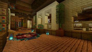 Screenshot of the Minecraft Bedrock Marketplace product Desert Refuge created by CrackedCubes.
