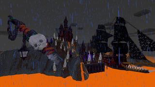 Screenshot of the Minecraft Bedrock Marketplace product Devil's Harbour created by CrackedCubes.