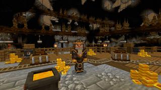 Screenshot of the Minecraft Bedrock Marketplace product Dwarven Mines created by CrackedCubes.