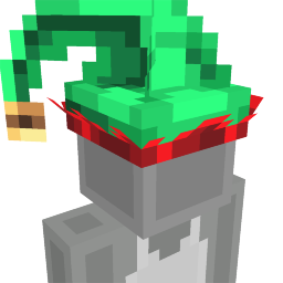 Thumbnail of the Minecraft Bedrock Marketplace product Elf Hat created by CrackedCubes.