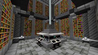 Screenshot of the Minecraft Bedrock Marketplace product Futuristic Neon Base created by CrackedCubes.