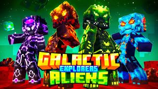 Thumbnail of the Minecraft Bedrock Marketplace product Galactic Explorers: Aliens created by CrackedCubes.