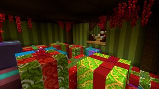 Screenshot of the Minecraft Bedrock Marketplace product Giant Candy Canes created by CrackedCubes.