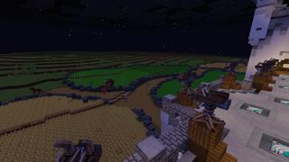 Screenshot of the Minecraft Bedrock Marketplace product Gothic Castle Defense created by CrackedCubes.