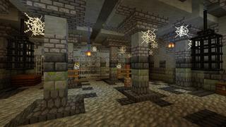 Screenshot of the Minecraft Bedrock Marketplace product Gothic Castle Defense created by CrackedCubes.