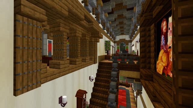 Screenshot of the Minecraft Bedrock Marketplace product Gothic Mansion created by CrackedCubes.
