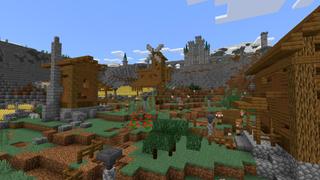 Screenshot of the Minecraft Bedrock Marketplace product Gothic Refuge created by CrackedCubes.