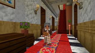 Screenshot of the Minecraft Bedrock Marketplace product Granny's Mansion created by CrackedCubes.
