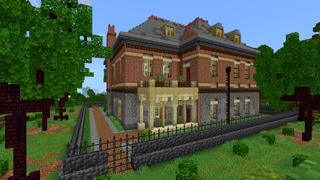 Screenshot of the Minecraft Bedrock Marketplace product Granny's Mansion created by CrackedCubes.