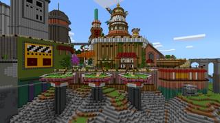 Screenshot of the Minecraft Bedrock Marketplace product Cidade Hexagonal created by CrackedCubes.