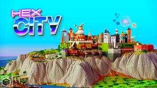 Thumbnail of the Minecraft Bedrock Marketplace product Hex City created by CrackedCubes.