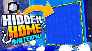 Thumbnail of the Minecraft Bedrock Marketplace product Hidden Home Waterfall created by CrackedCubes.