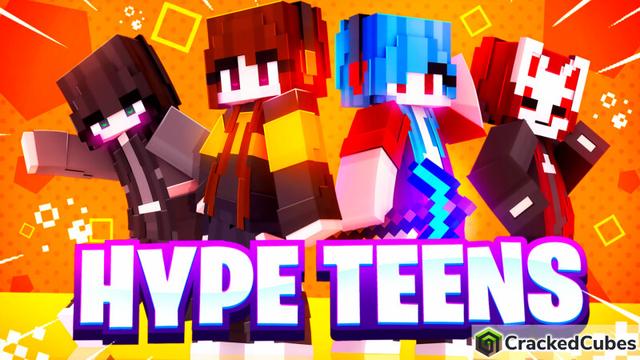 Thumbnail of the Minecraft Bedrock Marketplace product Hype Teens created by CrackedCubes.
