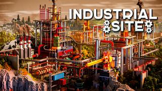 Thumbnail of the Minecraft Bedrock Marketplace product Industrial Site created by CrackedCubes.