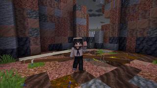 Screenshot of the Minecraft Bedrock Marketplace product Island Escape created by CrackedCubes.